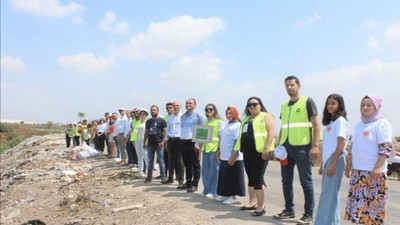 Çevre kirliliğine karşı insan zinciri: Mücadeleyi kesintisiz sürdüreceğiz