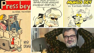 Karikatürist Latif Demirci son yolculuğuna uğurlandı