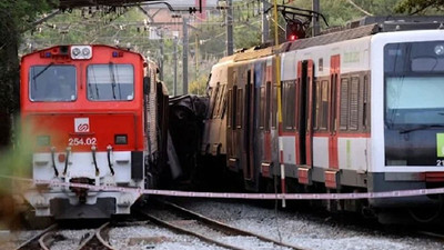 İspanya’da tren kazası: 22 yaralı