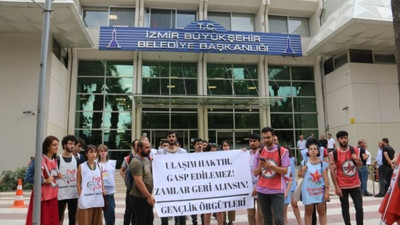 Gençlik örgütleri, ulaşım zamlarına karşı imza topladı