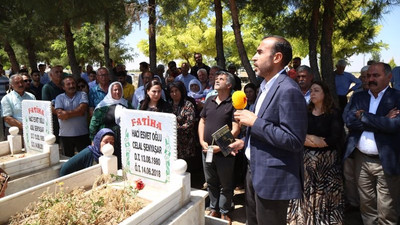 Katledilen Şenyaşar ailesinin fertleri mezarları başında anıldı