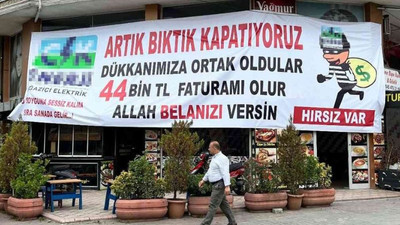 Elektrik faturasını gören esnaf dükkanını kapattı: Artık bıktık, hırsız var