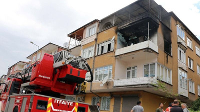 Ev sahibi ile tartışan kiracı, evi yaktı