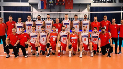 A Milli Erkek Voleybol Takımı, Hırvatistan'ı 3-1 mağlup ederek adını finale yazdırdı