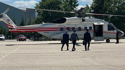 Binali Yıldırım’ı taşıyan helikopter Bilecik’e acil iniş yaptı