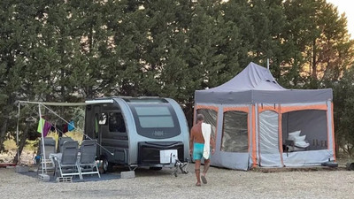 Çeşme'de çadır ve karavan yasağı