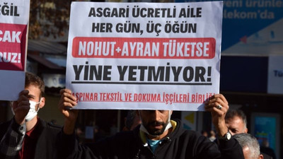 Araştırma: Her 100 kişiden 95'i "asgari ücretle geçinilemez" diyor