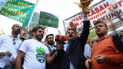 İstanbul’da tütün protestosu