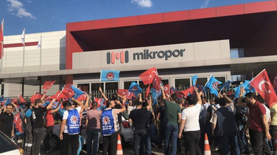 Mikropor işçileri: Çalışan arkadaşlara gözdağı verdiği için sendikaya üye olamıyorlar