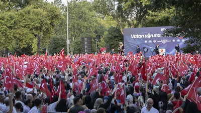 'Erdoğan ve Bahçeli'nin katıldığı 15 Temmuz anmasında 5 bin kişi vardı'