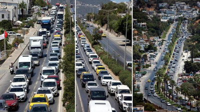 Tatil bitti; eve dönüş yolu çileye dönüştü