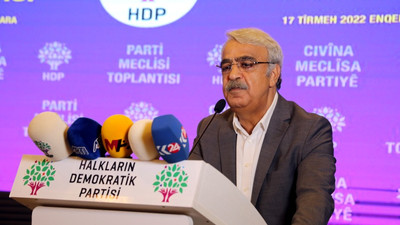 Sancar: İktidarın kaybetme paniği ile çeşitli tehlikeli senaryolara başvurma ihtimali yüksek