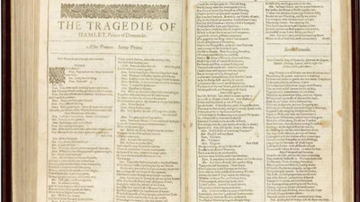 Shakespeare’in kitabı 2 milyon 470 bin dolara satıldı