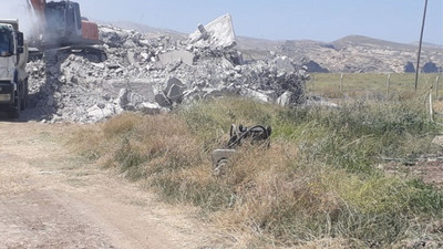 Hasankeyf’in son evini de yıktılar