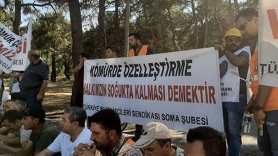 Jandarma Somalı işçilerin yolunu kesti, işçiler nöbete başladı