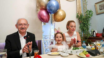 Kılıçdaroğlu, Tayfun Kahraman’ın kızı Vera’nın doğum gününe katıldı