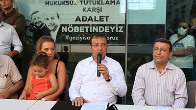 İmamoğlu 'Gezi Nöbeti'ne katıldı: Tayfun çıkacak, bizimle çalışacak