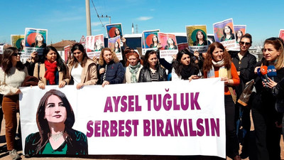 Aysel Tuğluk için 1000 Kadın: AYM kararını kabul etmiyoruz