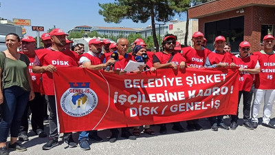 Diyarbakır'da belediye işçilerinden 'maaş' eylemi: Asgari ücretin altında çalıştırılıyoruz