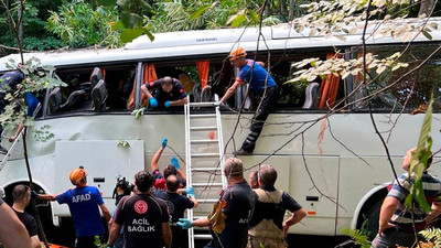 Bursa'da tur otobüsü kaza yaptı: 5 ölü