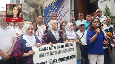 Semra Güzel'in tutuklanması İstanbul'da protesto edildi