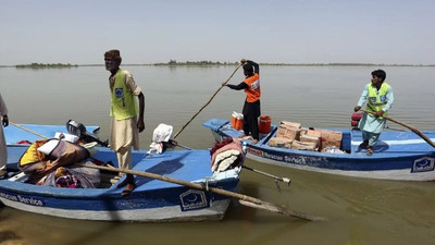 Pakistan’da sel: Ülkenin en büyük gölü taşmak üzere