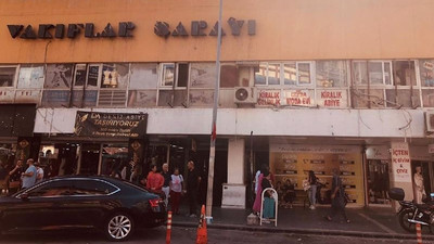 60 yıllık iş merkezinin esnafına iş yerlerini terk etmeleri için tebligat gönderildi