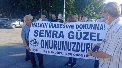 Semra Güzel’in tutuklanması İstanbul’da protesto edildi