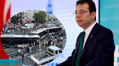 İmamoğlu'ndan metrobüs kazası açıklaması: Sürücü baygınlık geçirdi