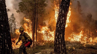 California'da orman yangını: 11 binden fazla kişi tahliye edildi