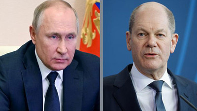 Scholz'dan Putin'e: Rusya, Ukrayna'dan tamen çekilip diplomatik çözüm sağlamalı