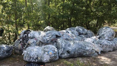 Tekirdağ'da ormana atık bırakanlara 490 bin TL ceza