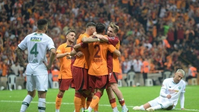 Galatasaray, Konyaspor'u yendi; liderliğe yükseldi