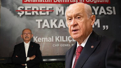 Bahçeli: Afişin önünde poz vermesi meydan okumaktır, hesap soracağız