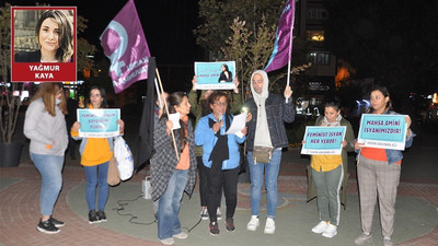 Eskişehir'de Mahsa Amini protestosuna katılan Sibel Koca: Laiklik için mücadele etmeye devam edeceğiz