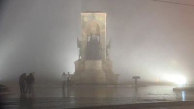 İstanbul'da yoğun sis etkili oldu