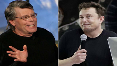 Yazar Stephen King ve Elon Musk arasında mavi tik atışması: 'Sekiz dolara ne dersin?'