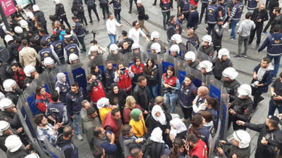 İstanbul'da 'İnsanlık Yürüyüşü' eylemi: Gözaltına alınan 121 kişi serbest