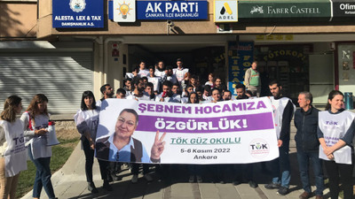 Tıp öğrencilerinden Fincancı eylemi: Şebnem Hocamıza özgürlük istiyoruz