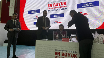 Sosyal konutlar için iki ilde kura çekildi