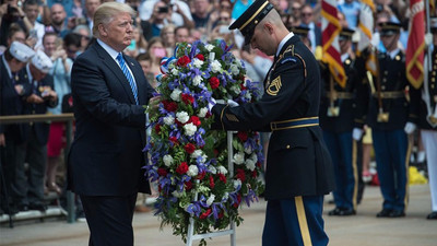 Trump'tan ölen asker için 'fıtrat' açıklaması