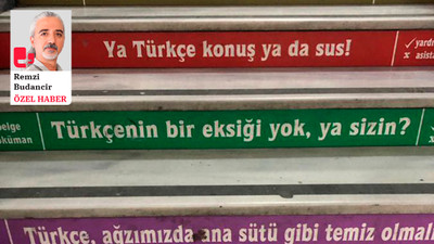 Okul merdiveninde 12 Eylül izleri: 'Ya Türkçe konuş ya da sus!'