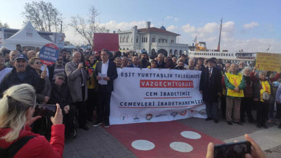 Alevi dernekleri eşit yurttaşlık talebiyle eylem yaptı