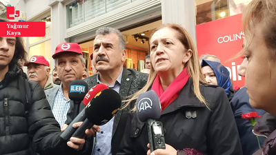 DİSK Genel Başkanı Çerkezoğlu İstiklal'de: İnsanlık dışı katliamı lanetliyoruz