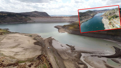 Sivas'ta baraj kurudu, 15-20 günlük su kaldı