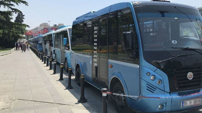 Pusetli kadını minibüse almayan şöfor ceza aldı