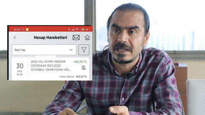 Sağlıkçıya 38 TL giyim desteği