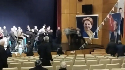 Rize’de, İYİ Parti Kongresi'nde kavga çıktı