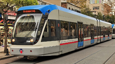 İstanbul'da tramvay seferleri durdu