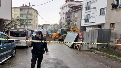 Sultanbeyli'de göçük altında kalan işçi öldü